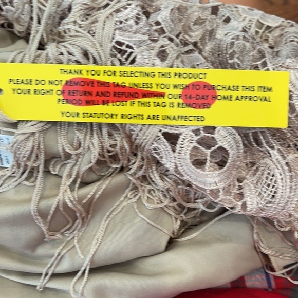 Joanna Hope Embroidered  Lace Ilusion Sheath Dress - Picture 10 of 10